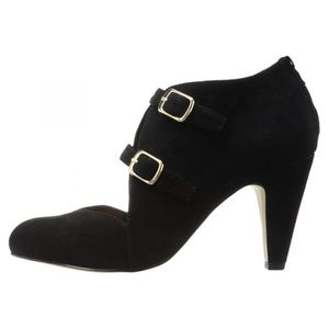 Bella-Vita - Niko Black Kid Suede - Black - Size 9